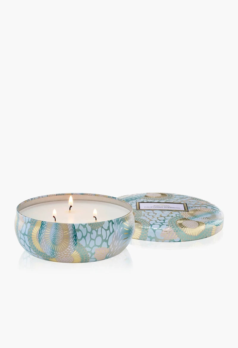 California Summers 3 Wick Tin