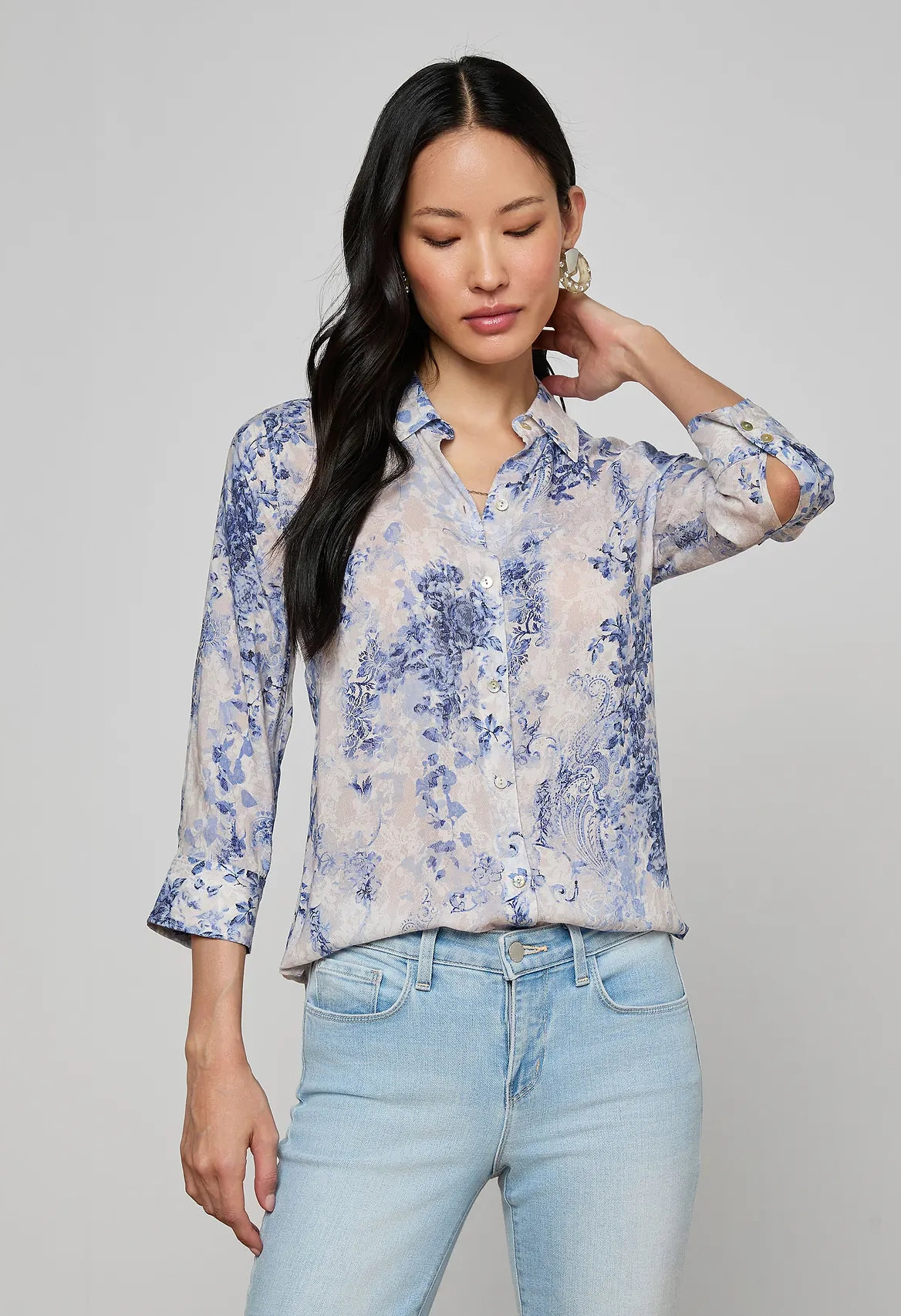 Camille 3/4 Sleeve Blouse