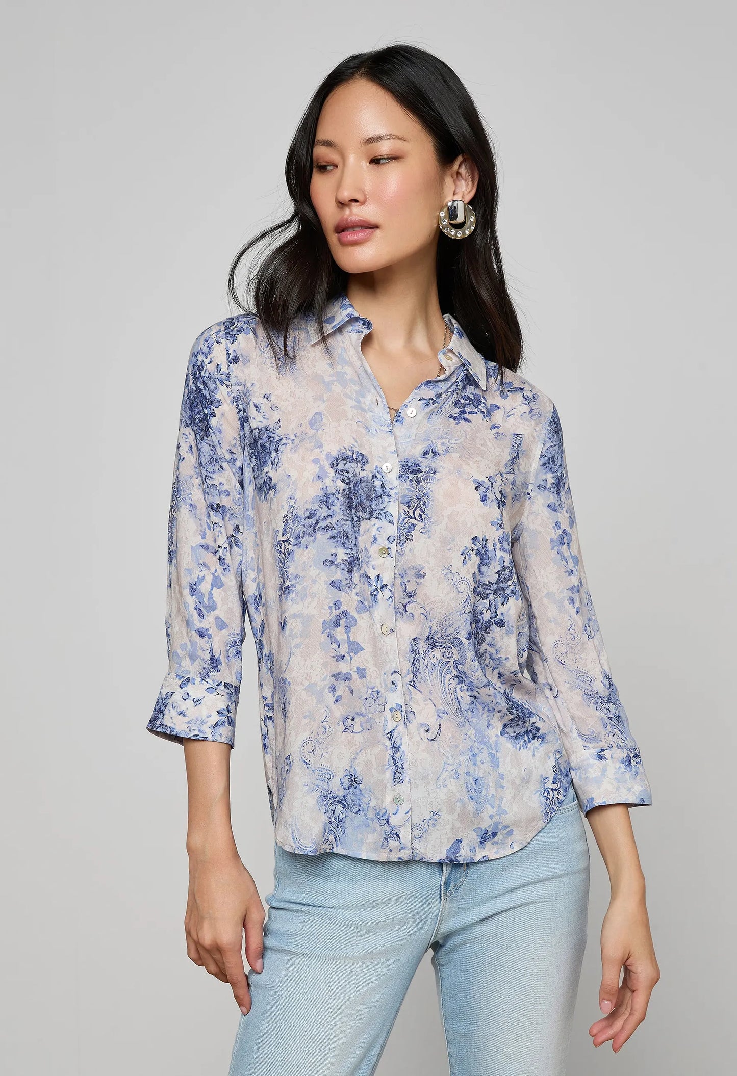 Camille 3/4 Sleeve Blouse