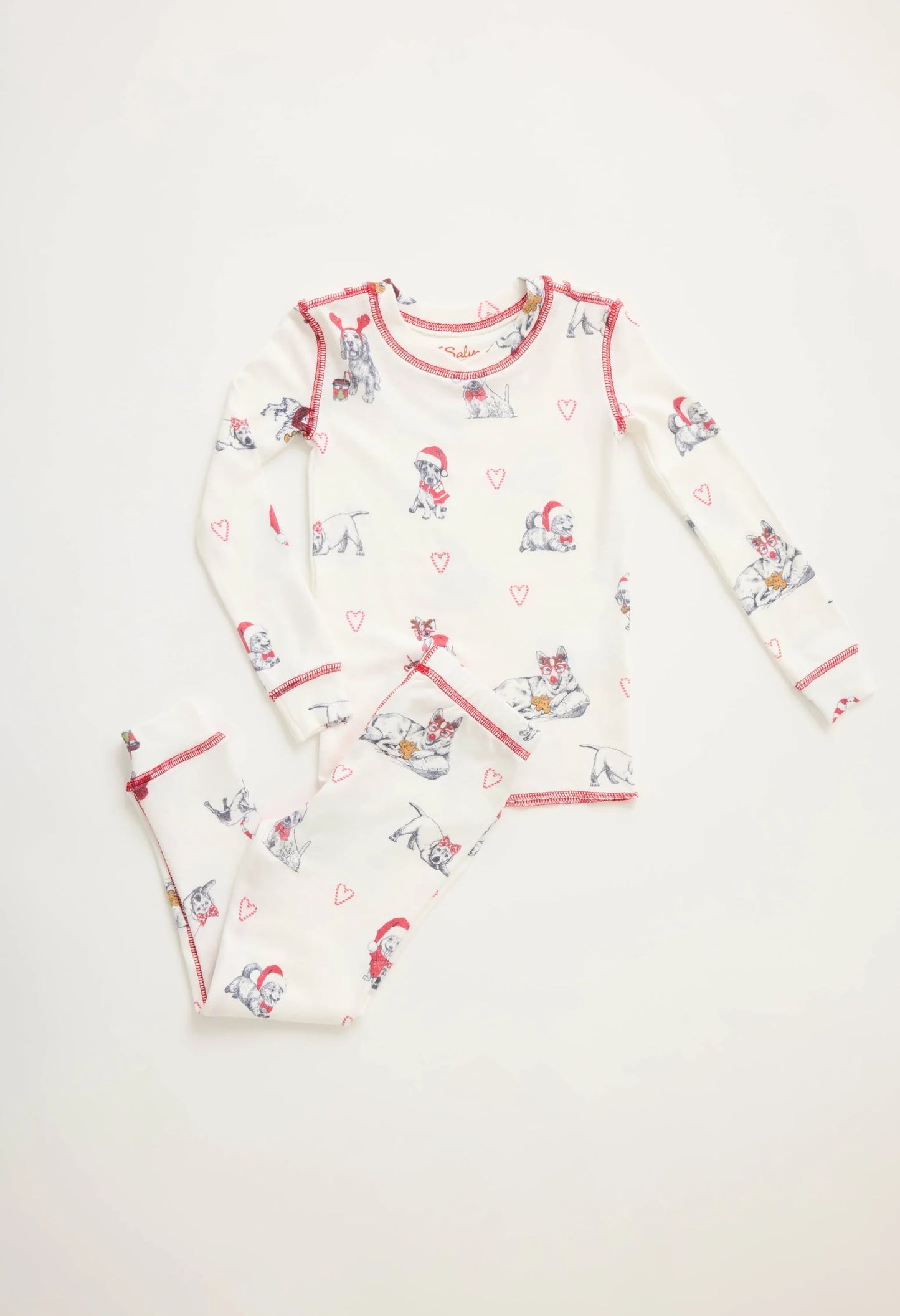 Candy Cane Lane Kids Pj Set