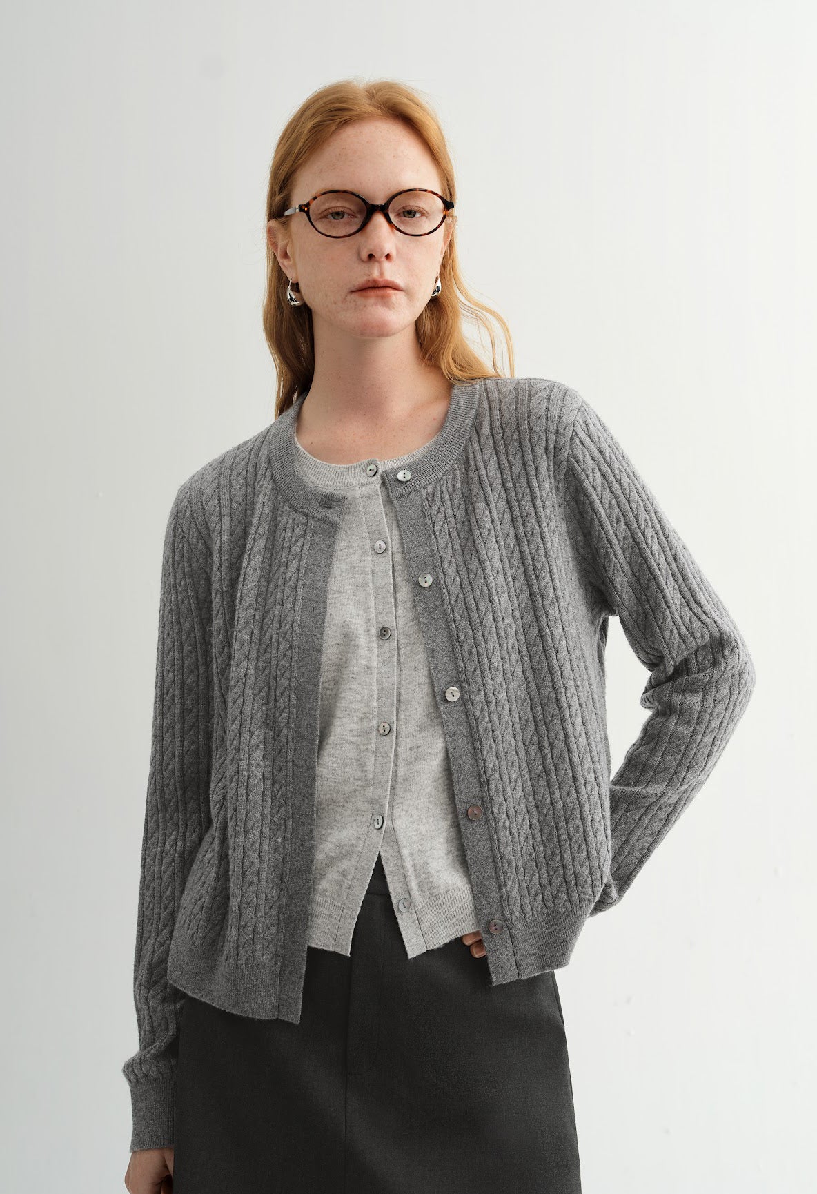 Double Layered Cardigan