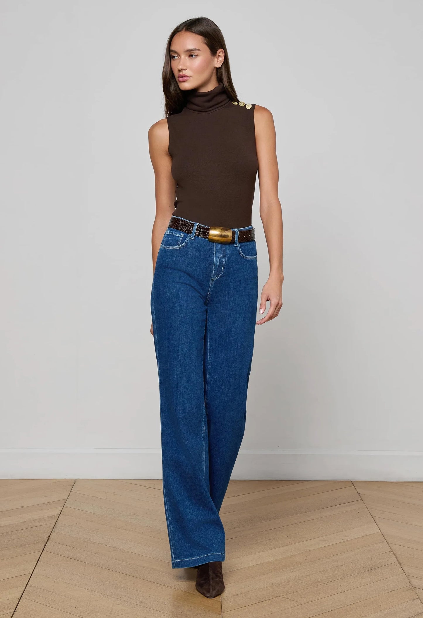 Ceci Sleeveless Turtle Neck