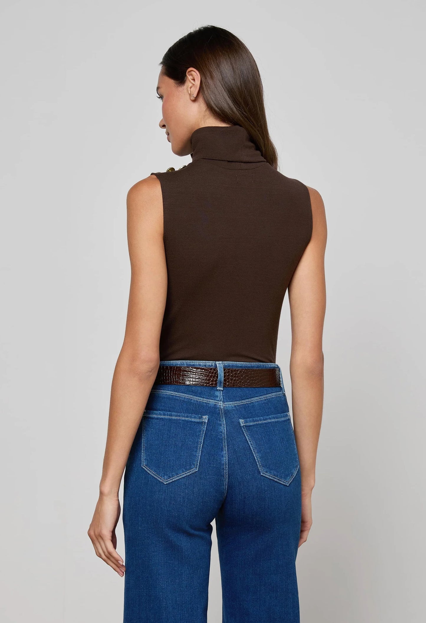 Ceci Sleeveless Turtle Neck