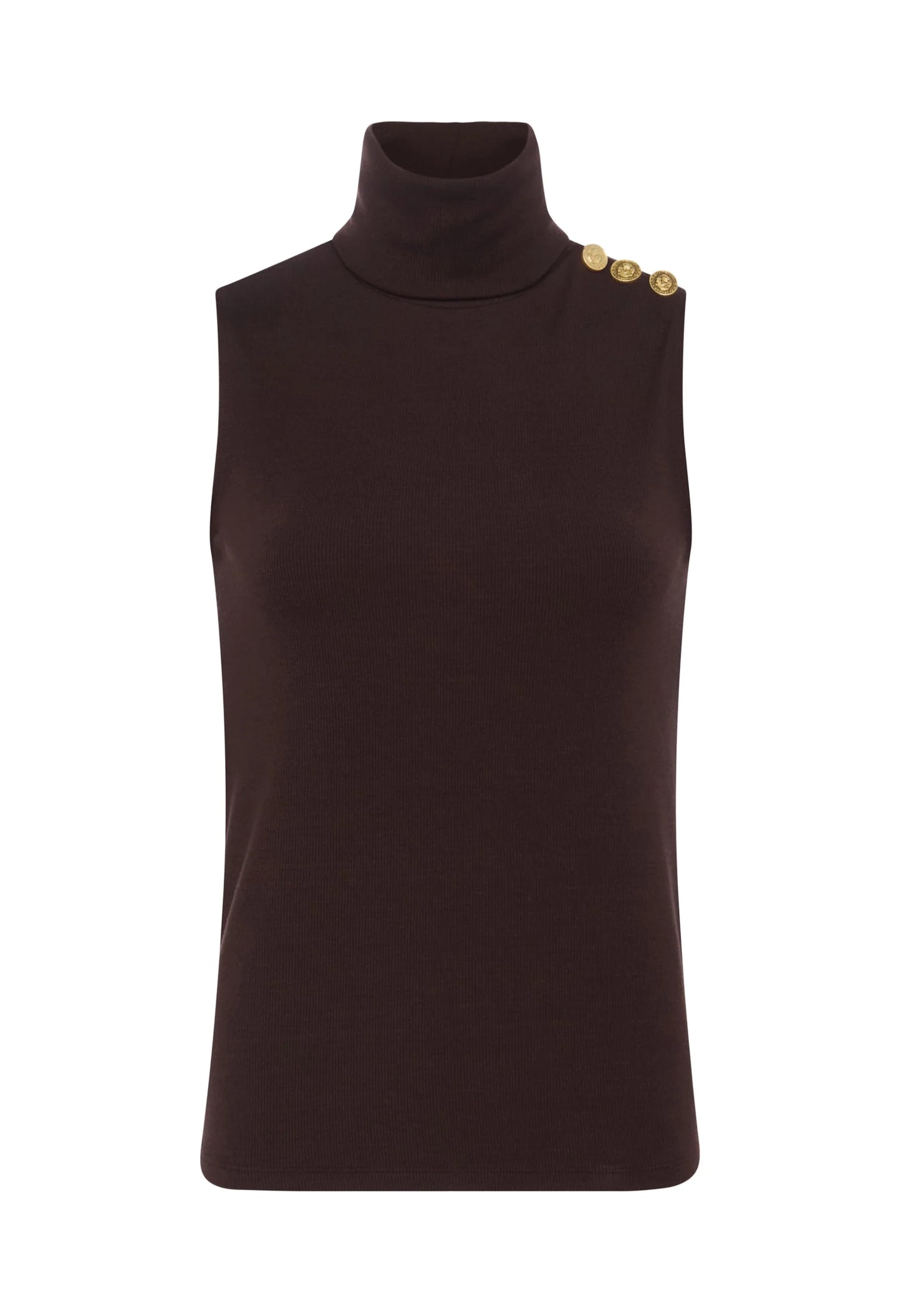 Ceci Sleeveless Turtle Neck