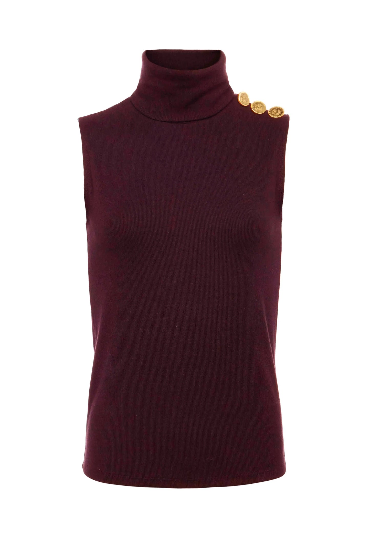 Ceci Sleeveless Turtleneck