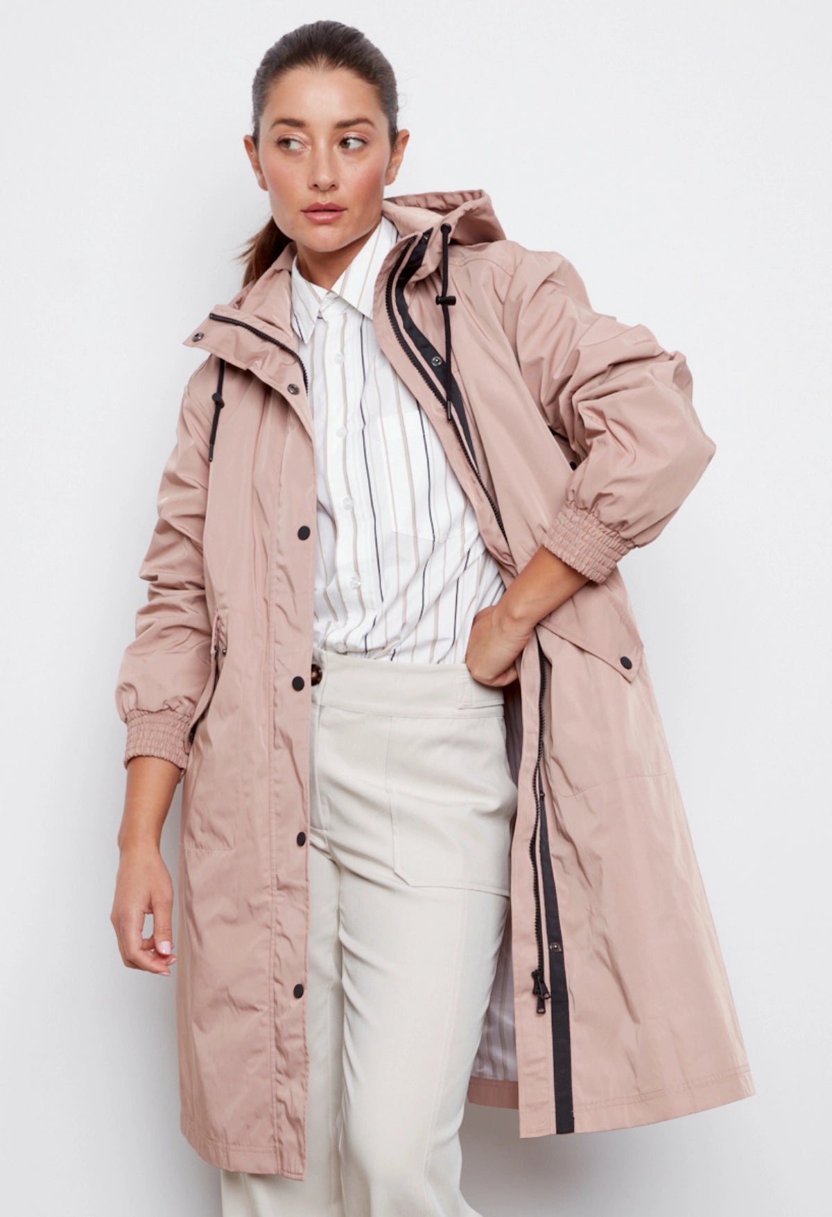 Chelsea Hooded Raincoat