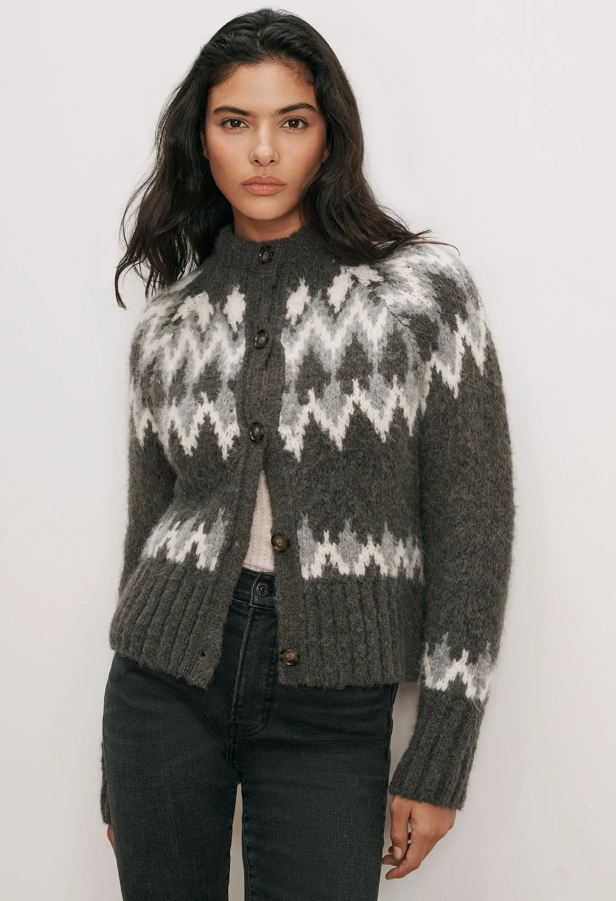 Christina Fairisle Cardigan