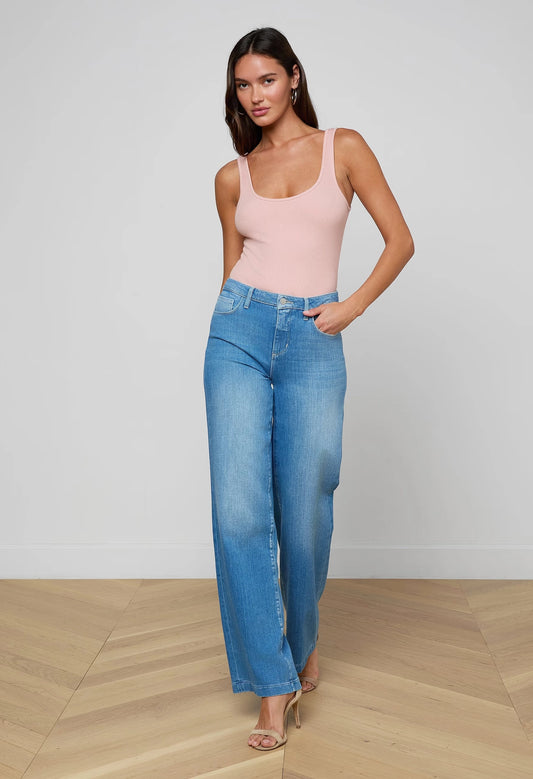 Clayton Wide-Leg Jean