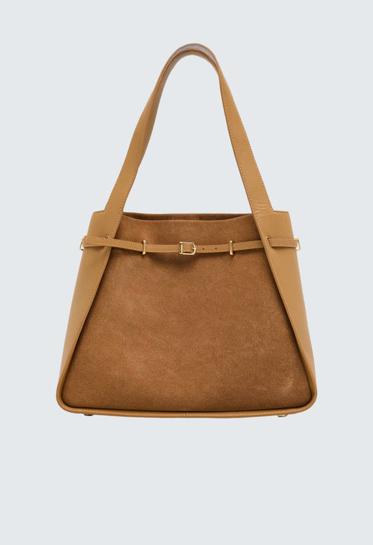 Cleo Suede Tote