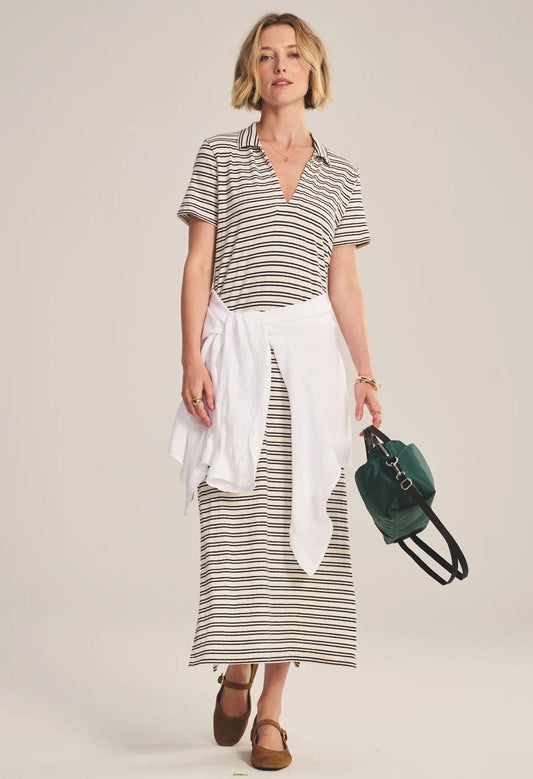 Corin Yarn Dye Stripe Jersey Dress