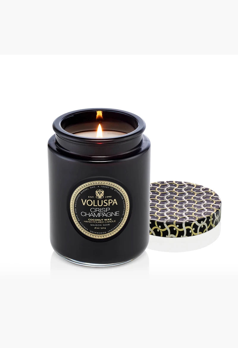 Crisp Champagne 18 oz Large Jar Candle