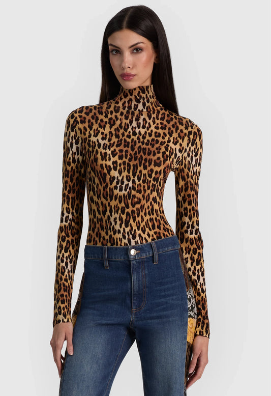 Delaina Long Sleeve Turtleneck Top