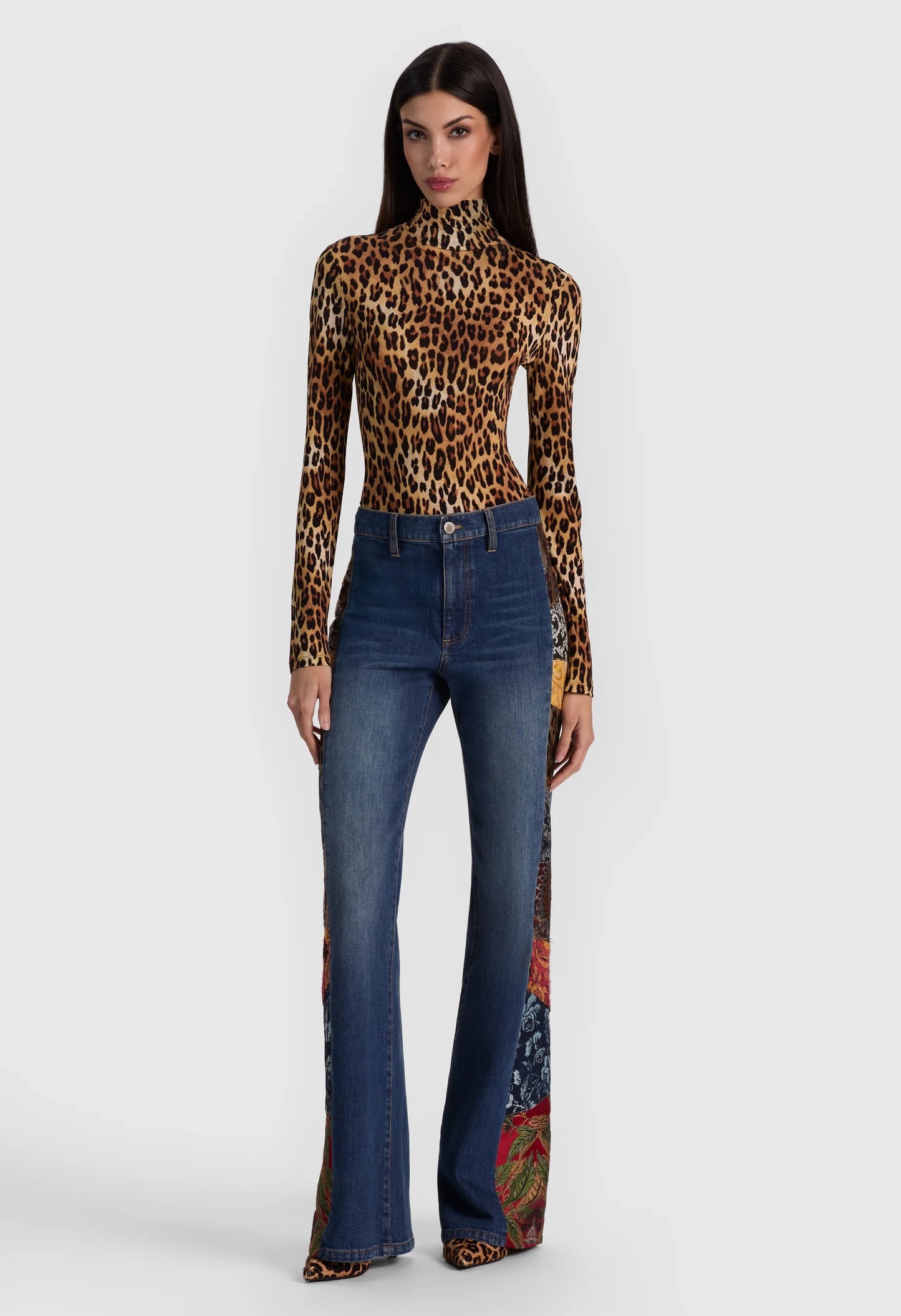 Delaina Long Sleeve Turtleneck Top