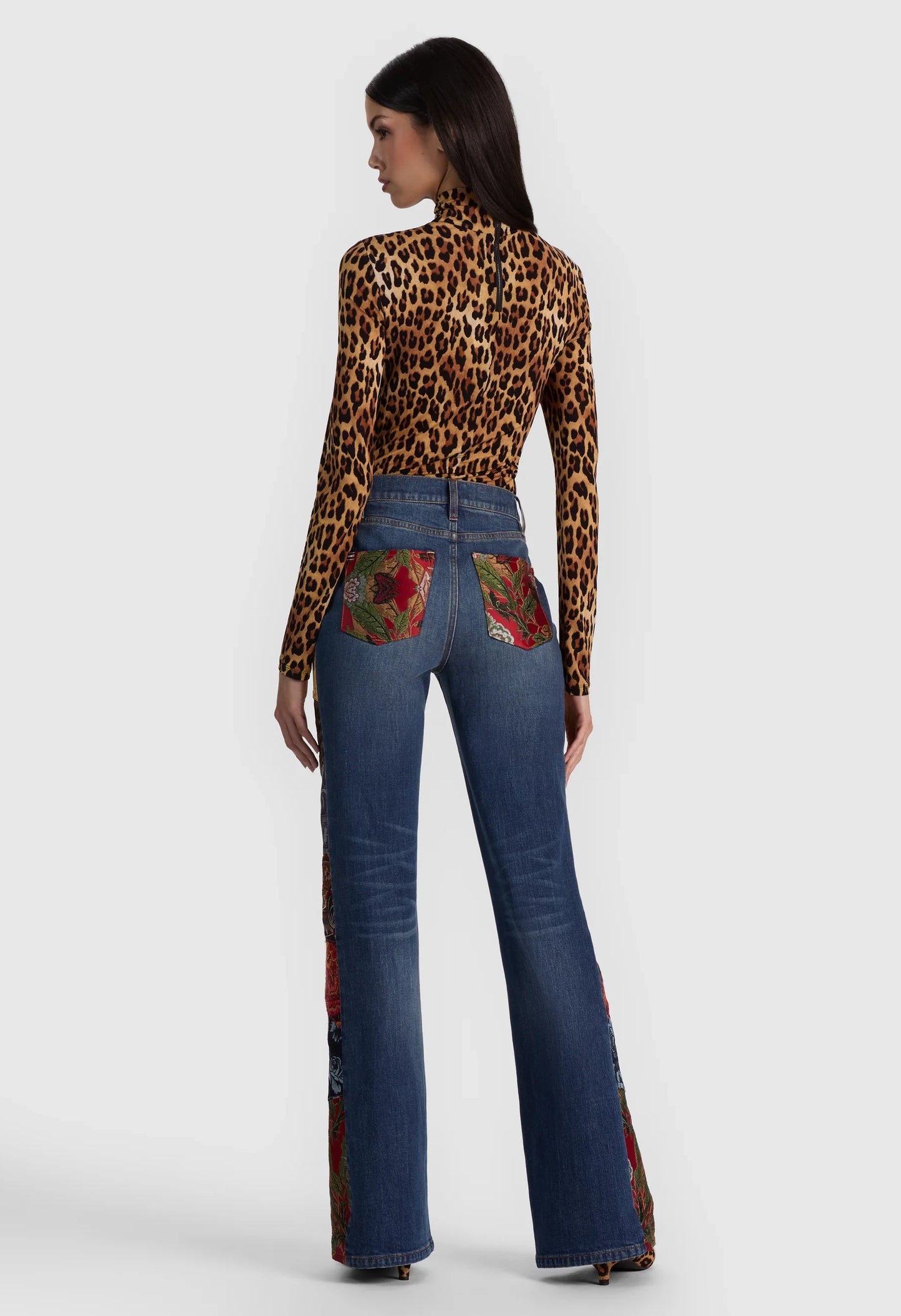Delaina Long Sleeve Turtleneck Top