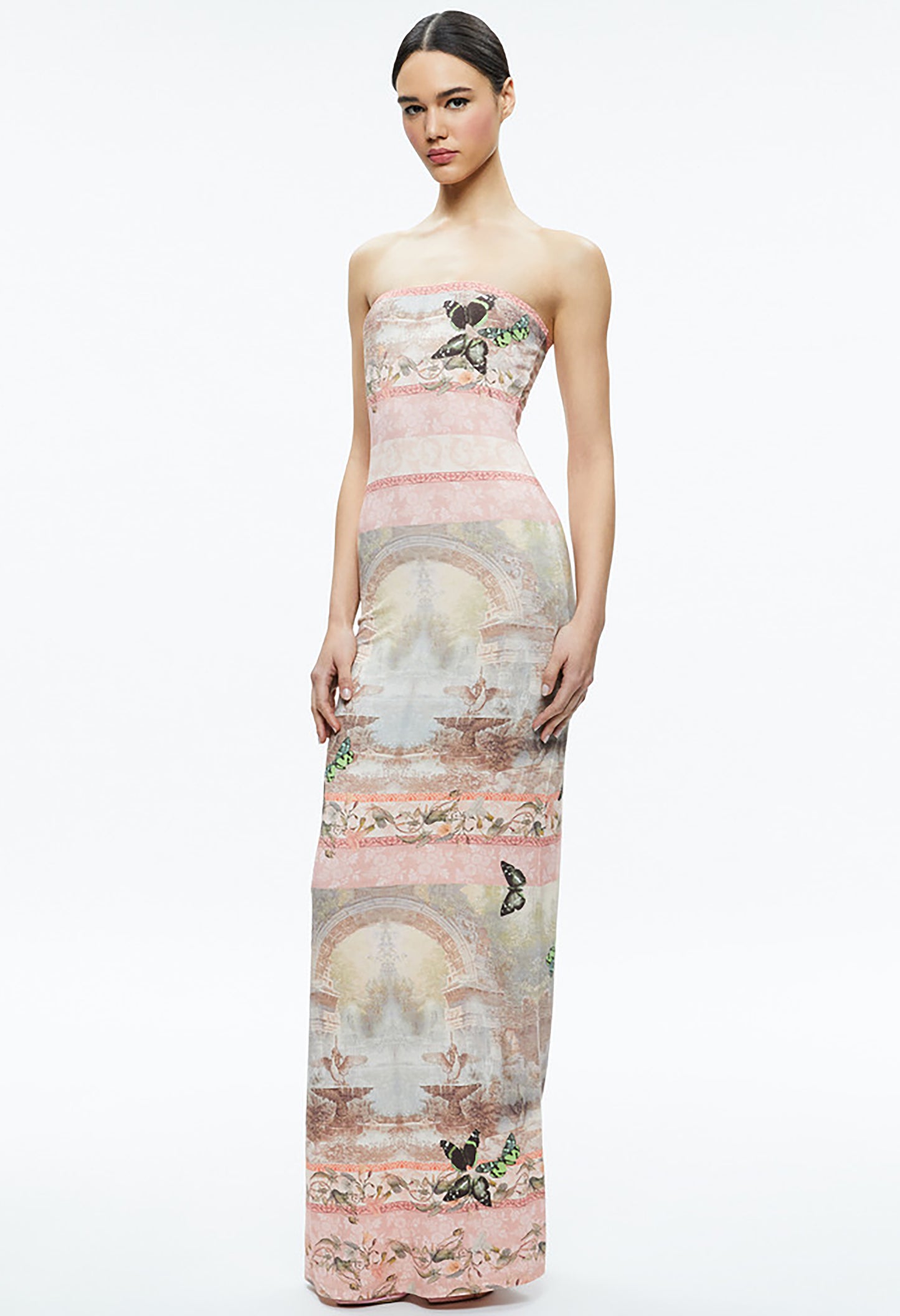 Delora Strapless Maxi Dress