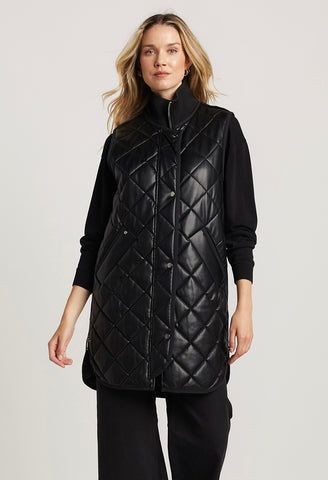 Destiny Quilted Long Vest