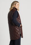 Destiny Quilted Long Vest