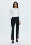 Diana Mid Rise Front Slit Tail Trouser