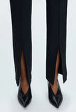 Diana Mid Rise Front Slit Tail Trouser