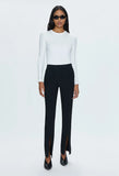 Diana Mid Rise Front Slit Tail Trouser