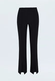 Diana Mid Rise Front Slit Tail Trouser