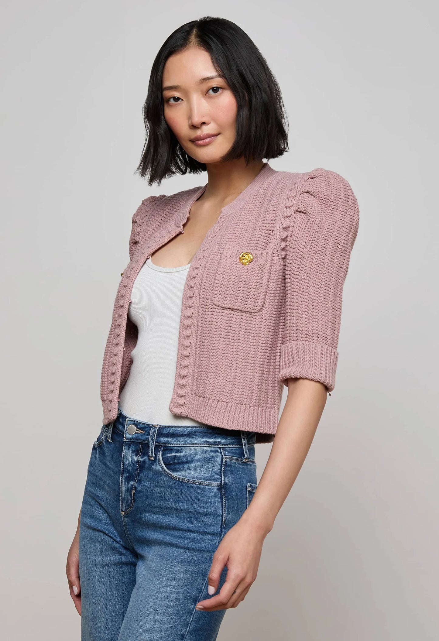 Delilah Cropped Cardigan