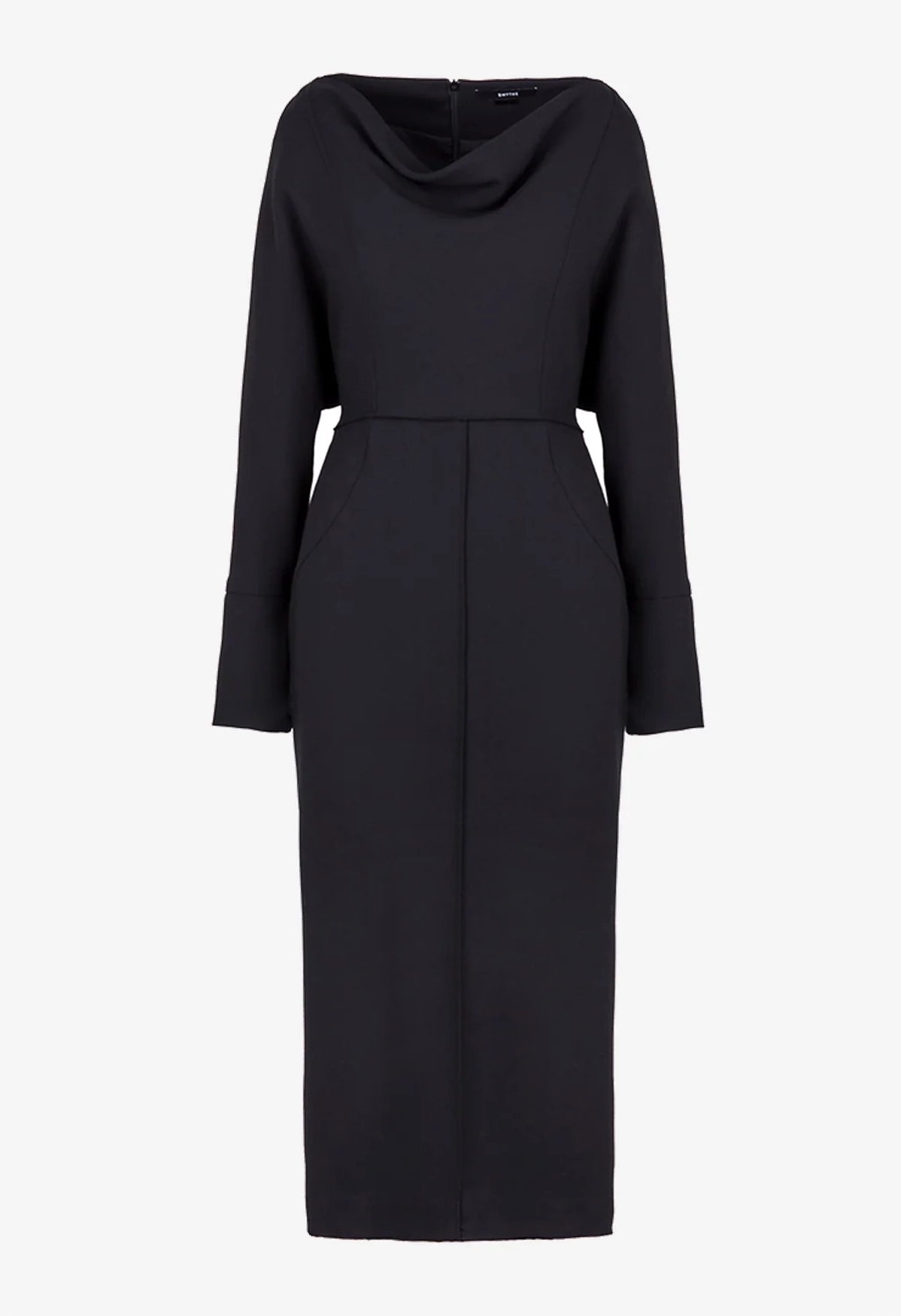 Draped Dolman Dress