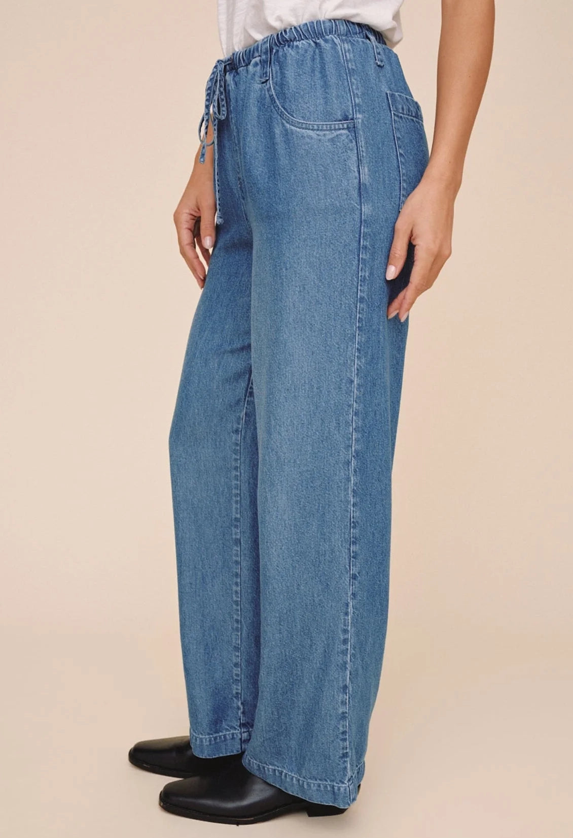 Drawstring Jean