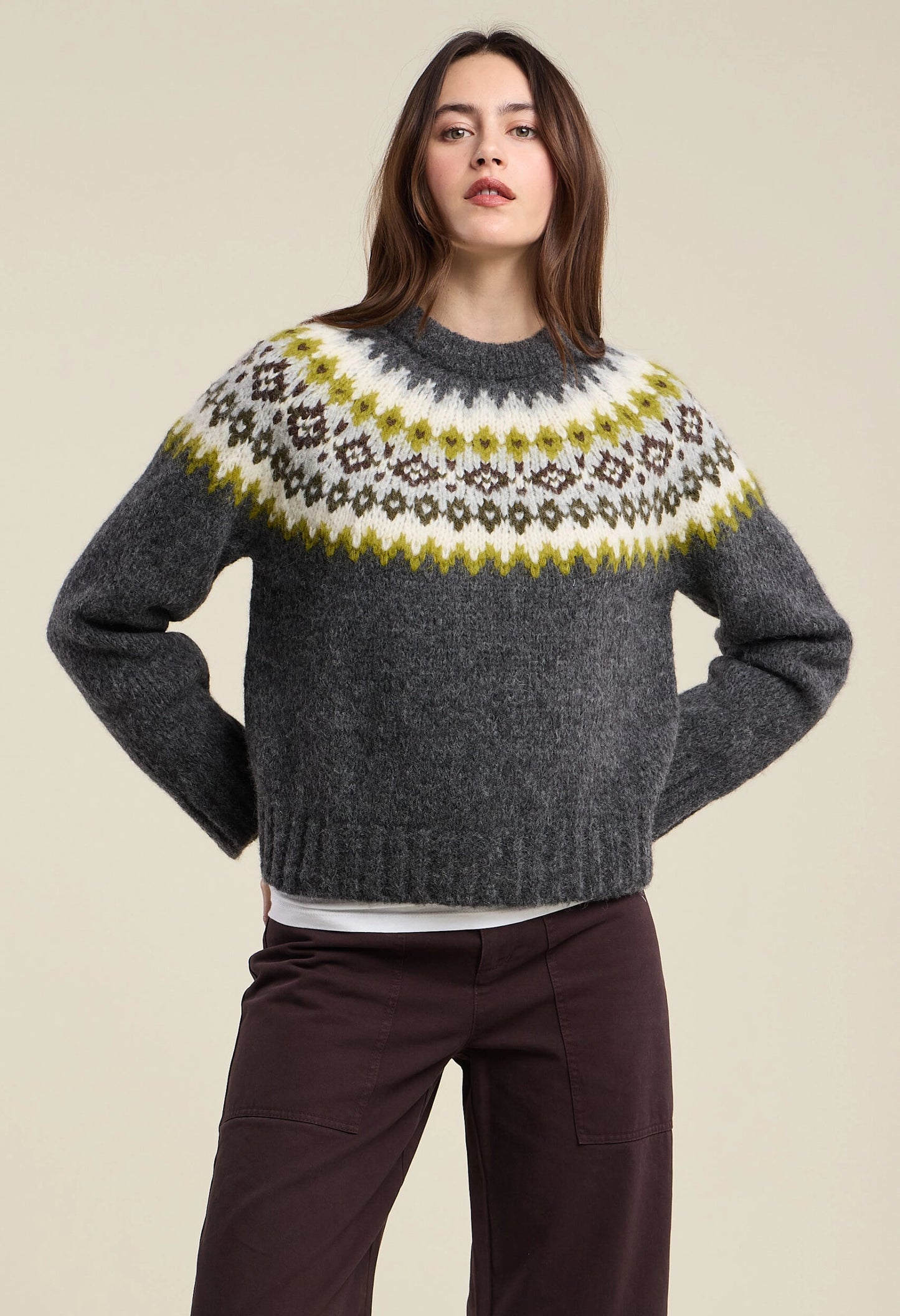 Edith Fair Isle Sweater