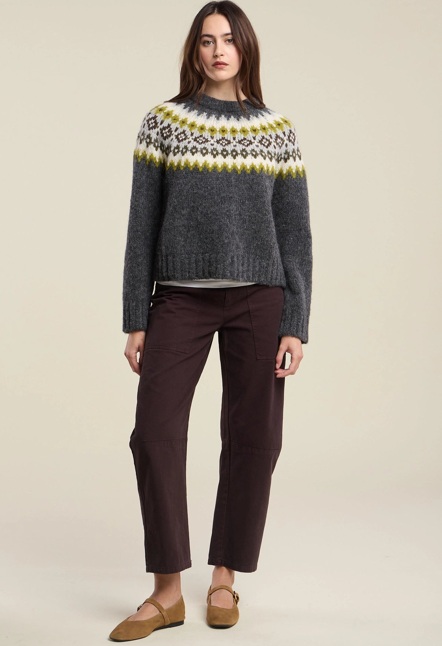 Edith Fair Isle Sweater