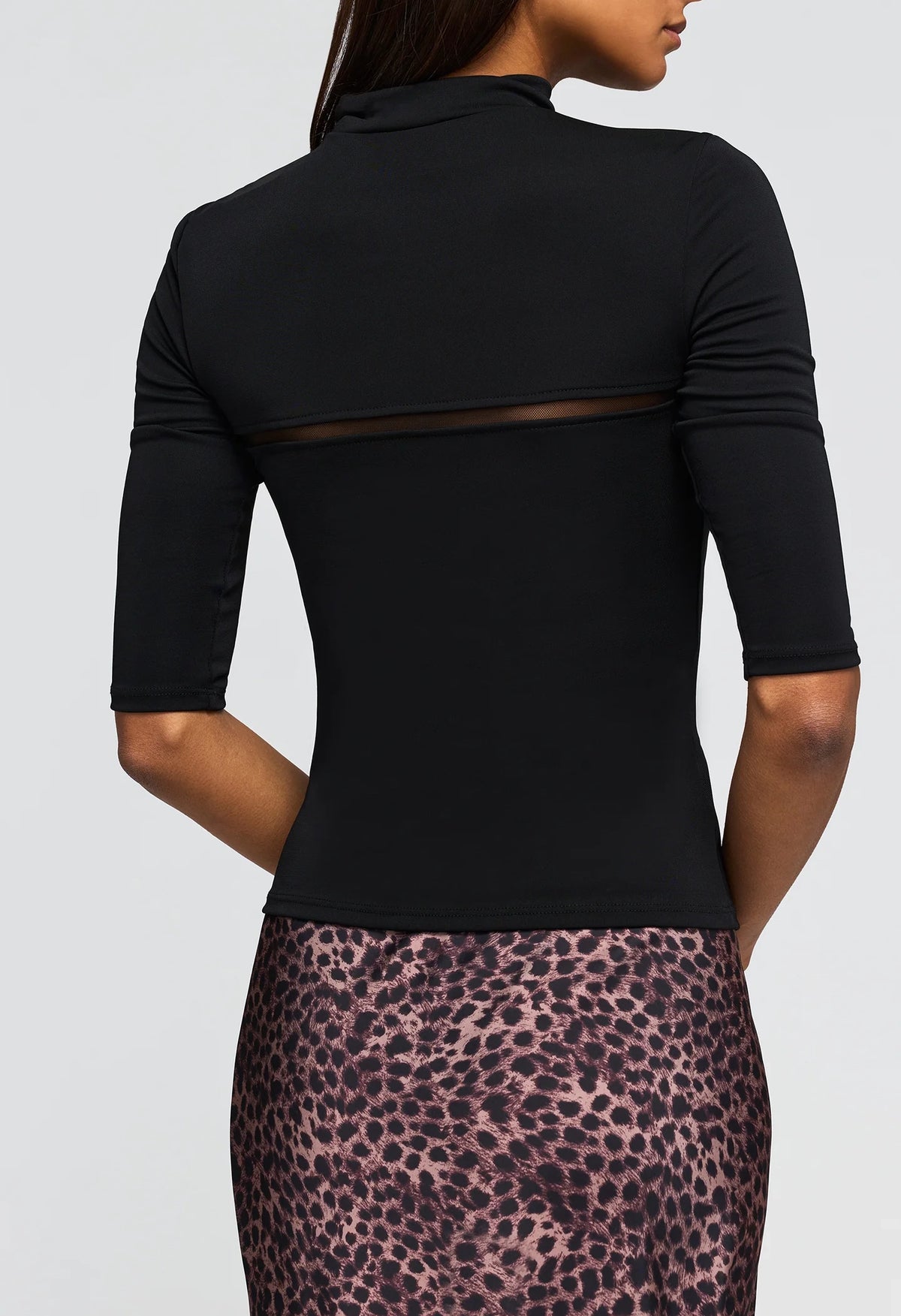 Elin Mesh Combo Top
