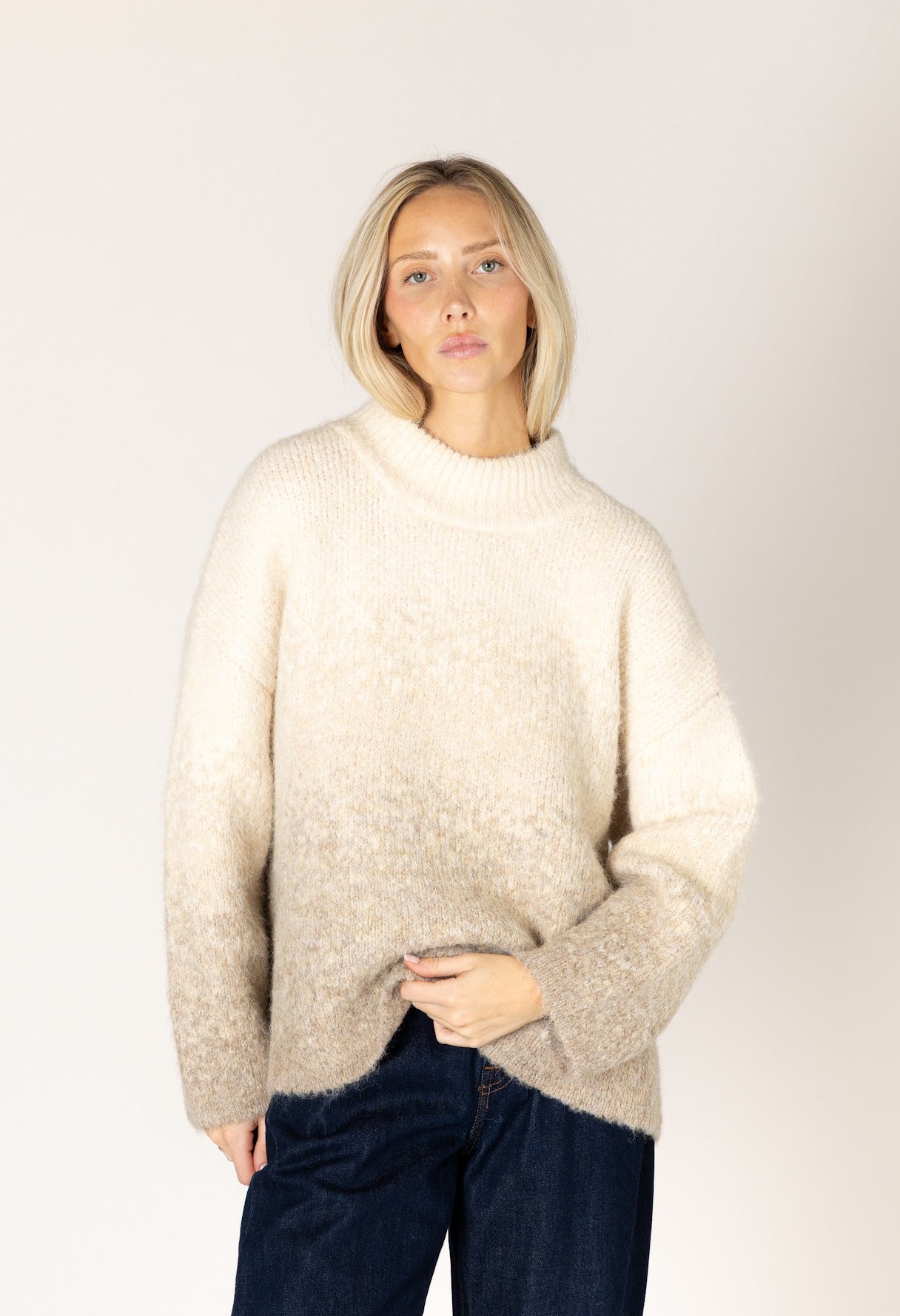 Emma Luxe Mock Neck