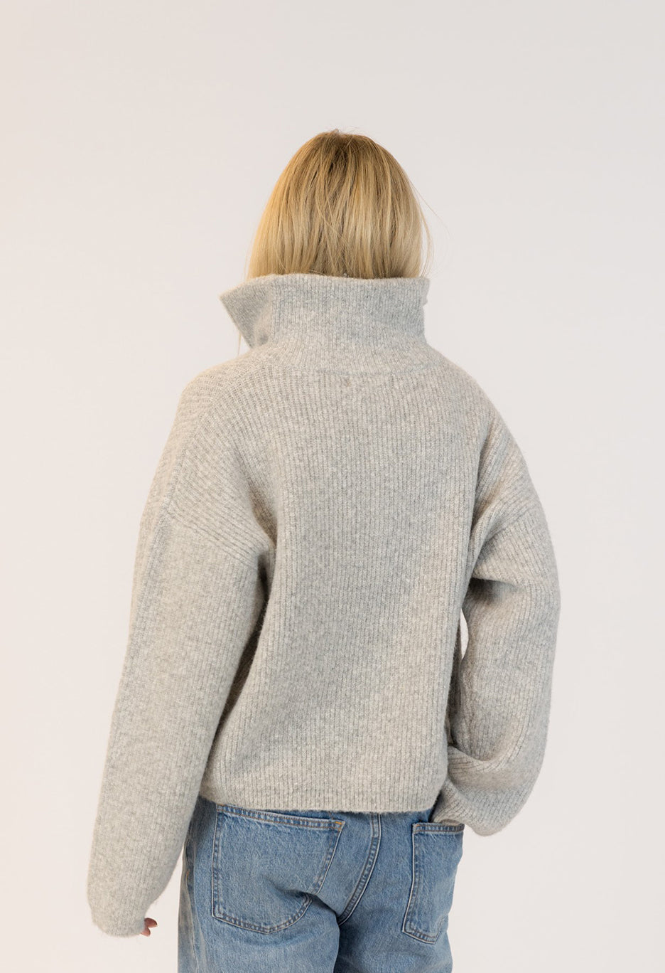 Eva Eco Mockneck Pullover