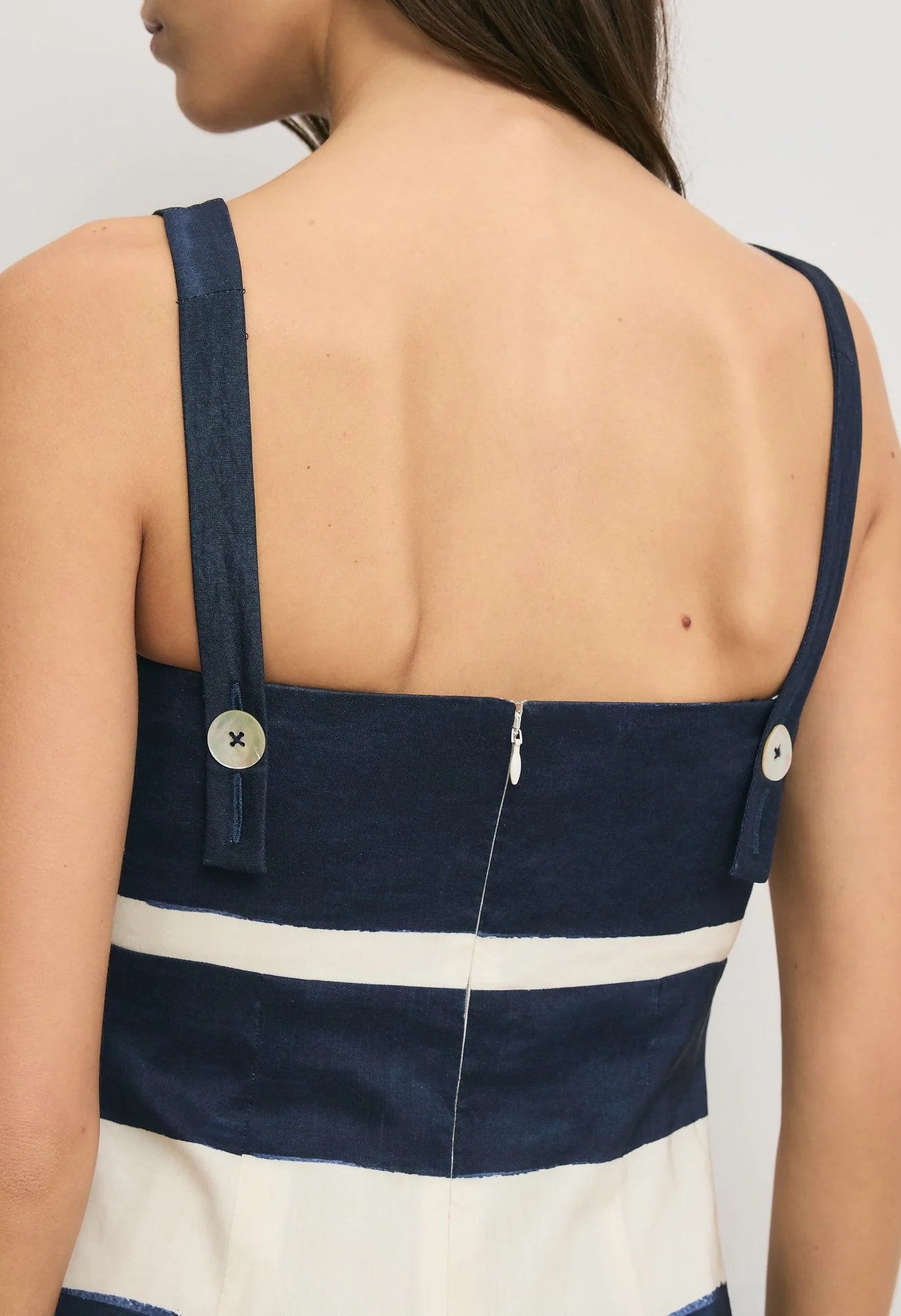 Ella Striped Midi Dress