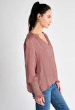 Ellen Crinkle Blouse