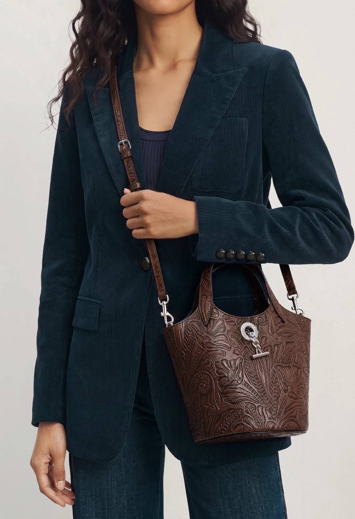 Embossed Anchor Bag