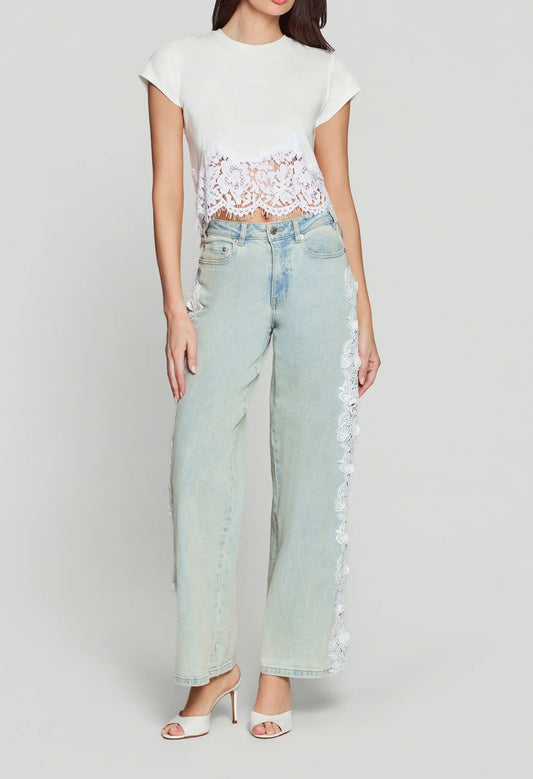 Esme 3D Lace Combo Jean