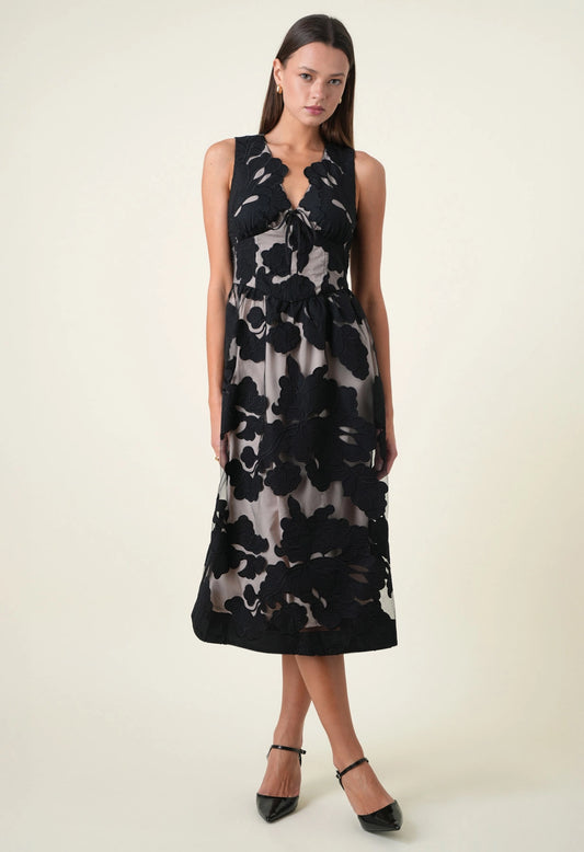 Sylvia Sleeveless Midi Dress
