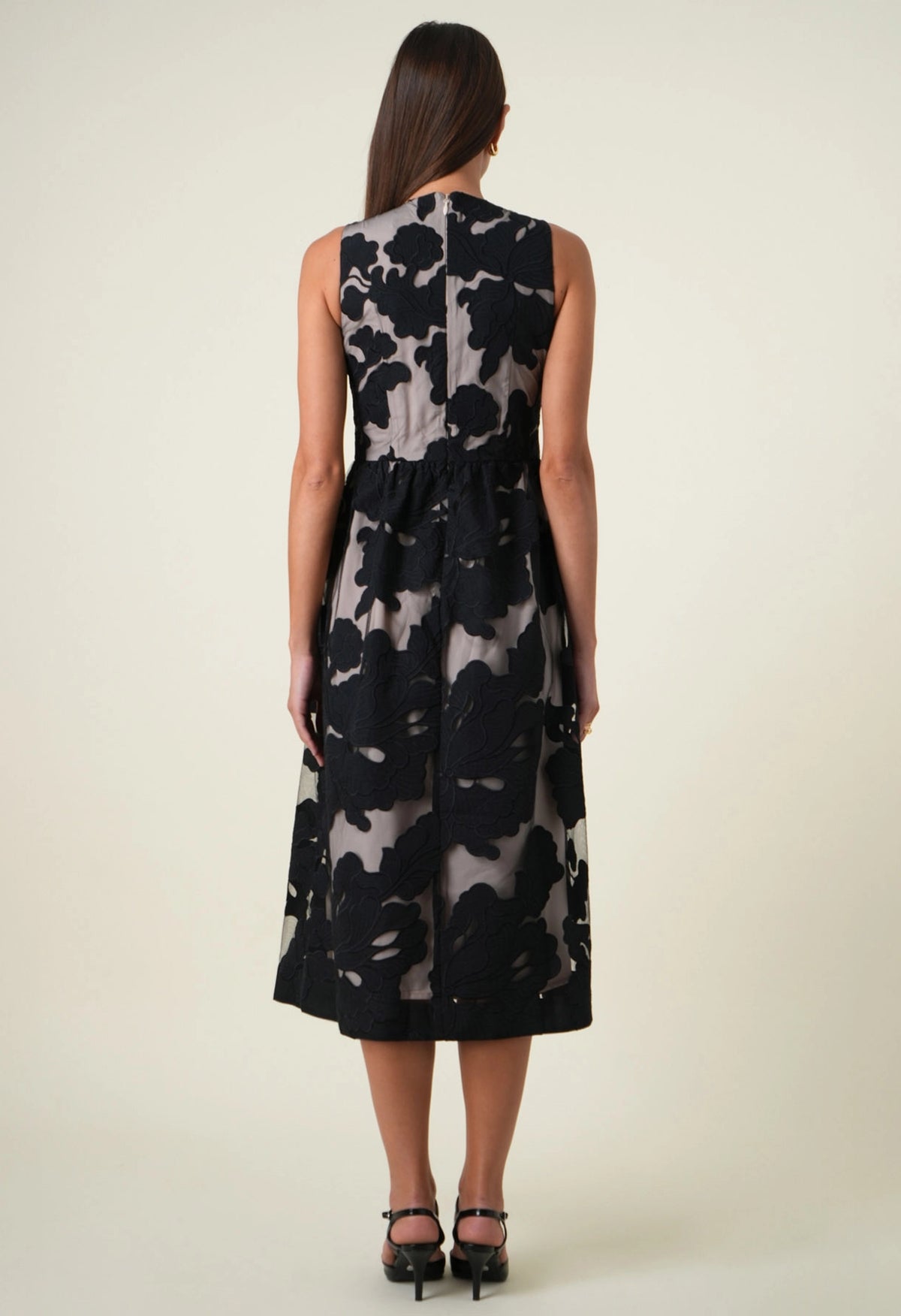 Sylvia Sleeveless Midi Dress