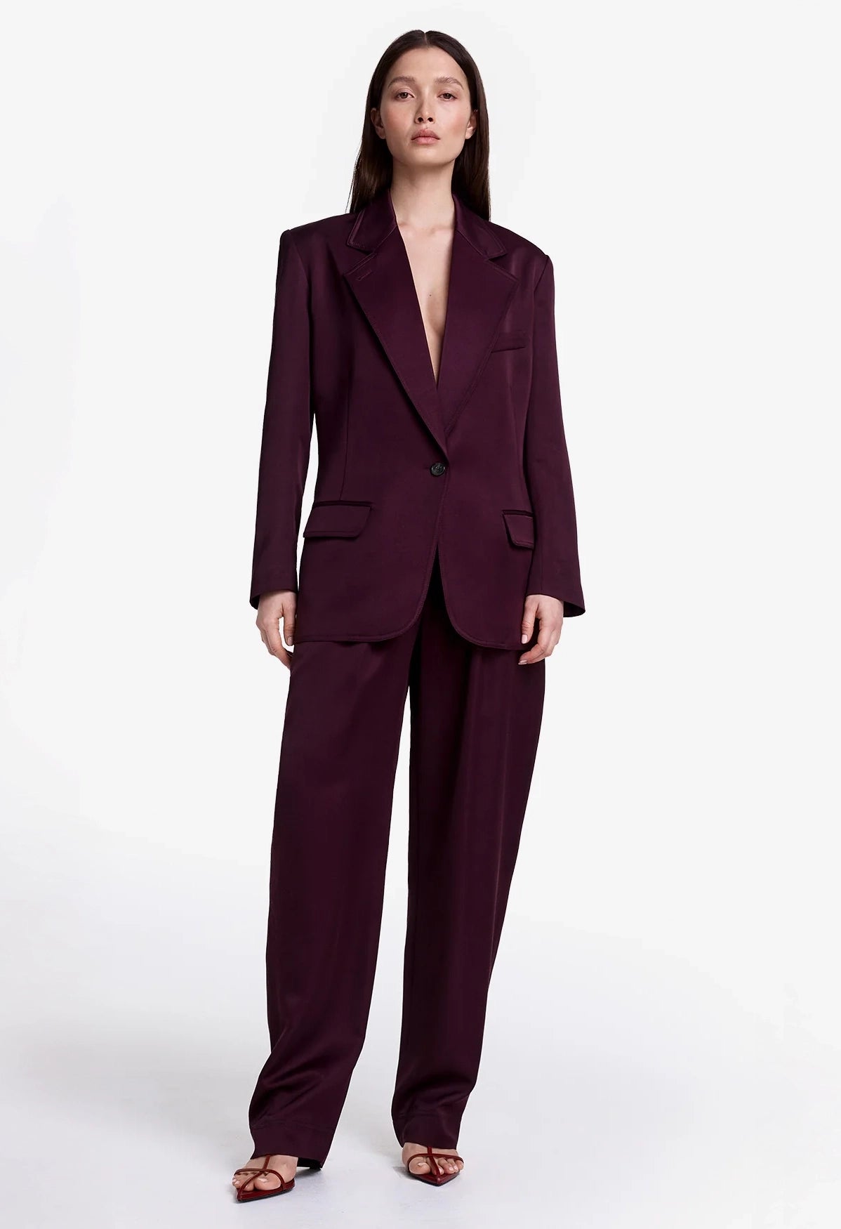 Notched Lapel Blazer