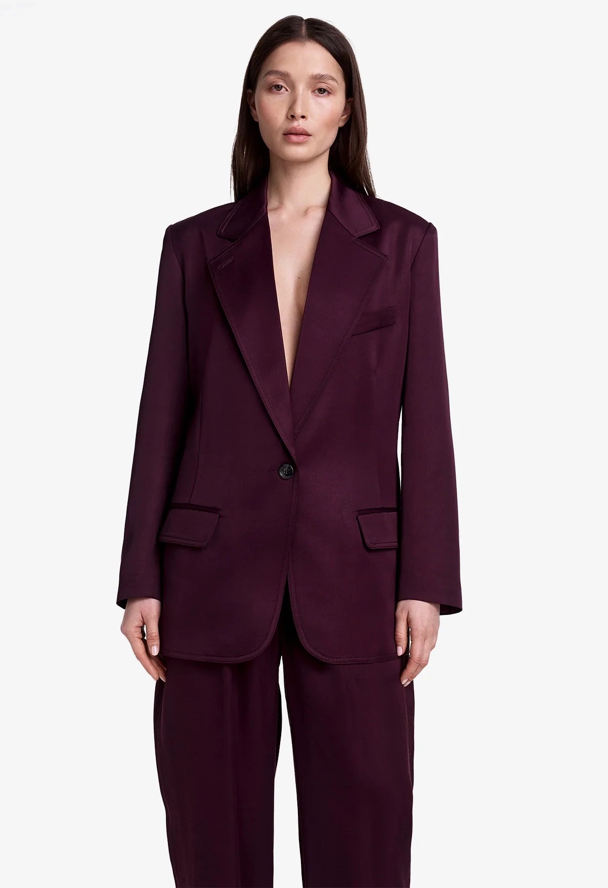 Notched Lapel Blazer