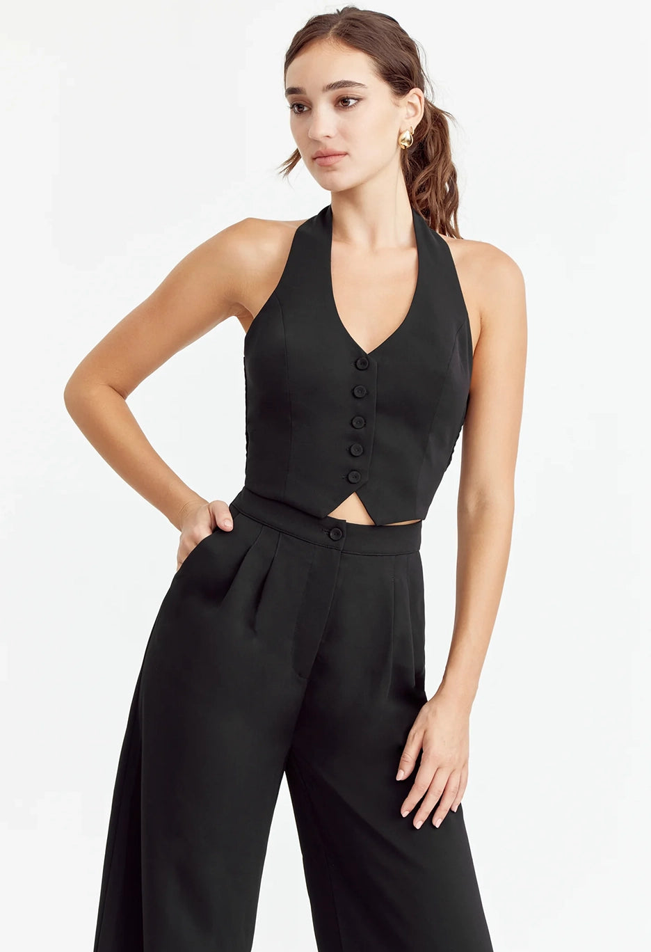 Farrah Halter Jumpsuit