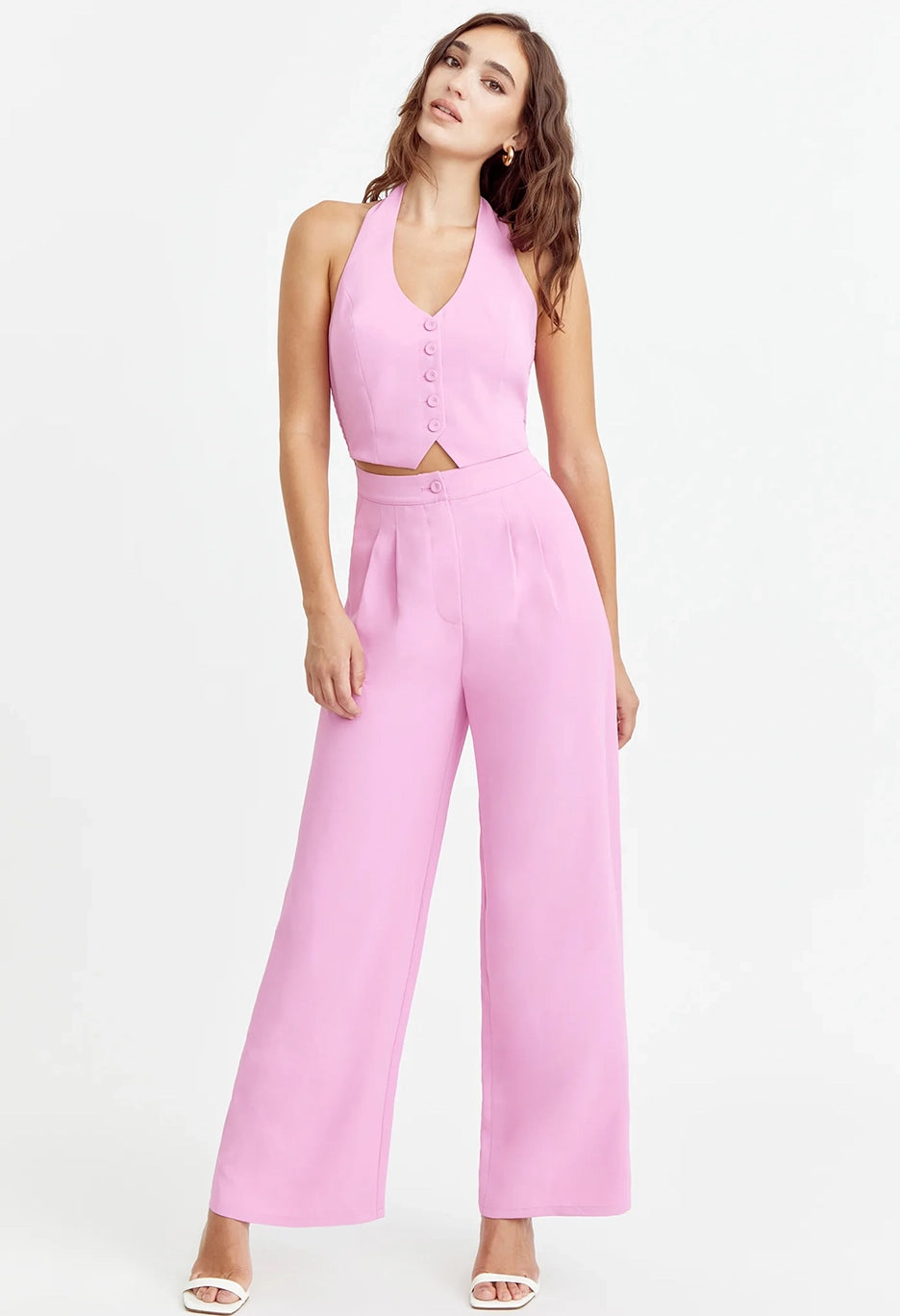 Farrah Halter Jumpsuit