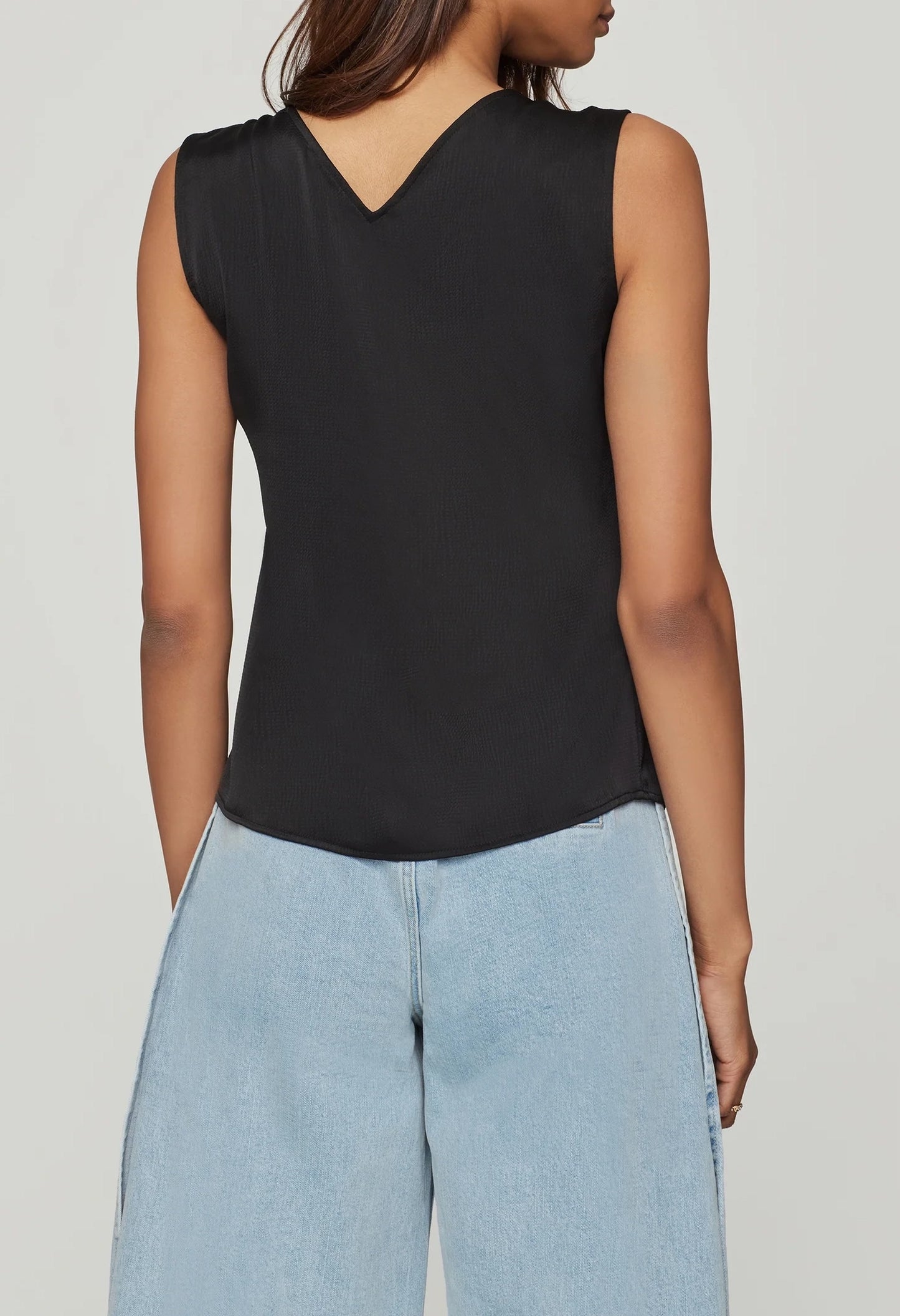 Fawn Hammered Blouse