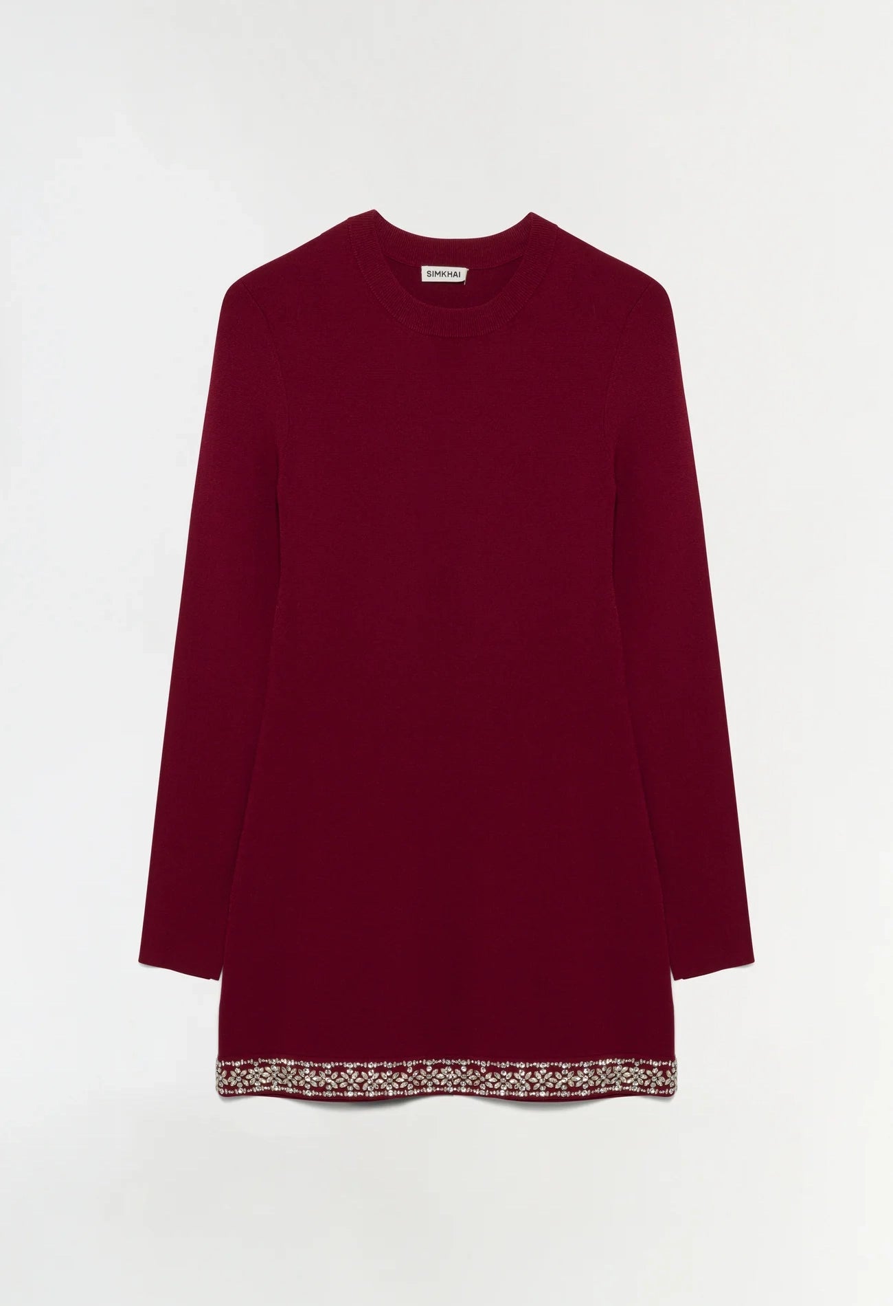 Farley Embellished Knit Mini Dress