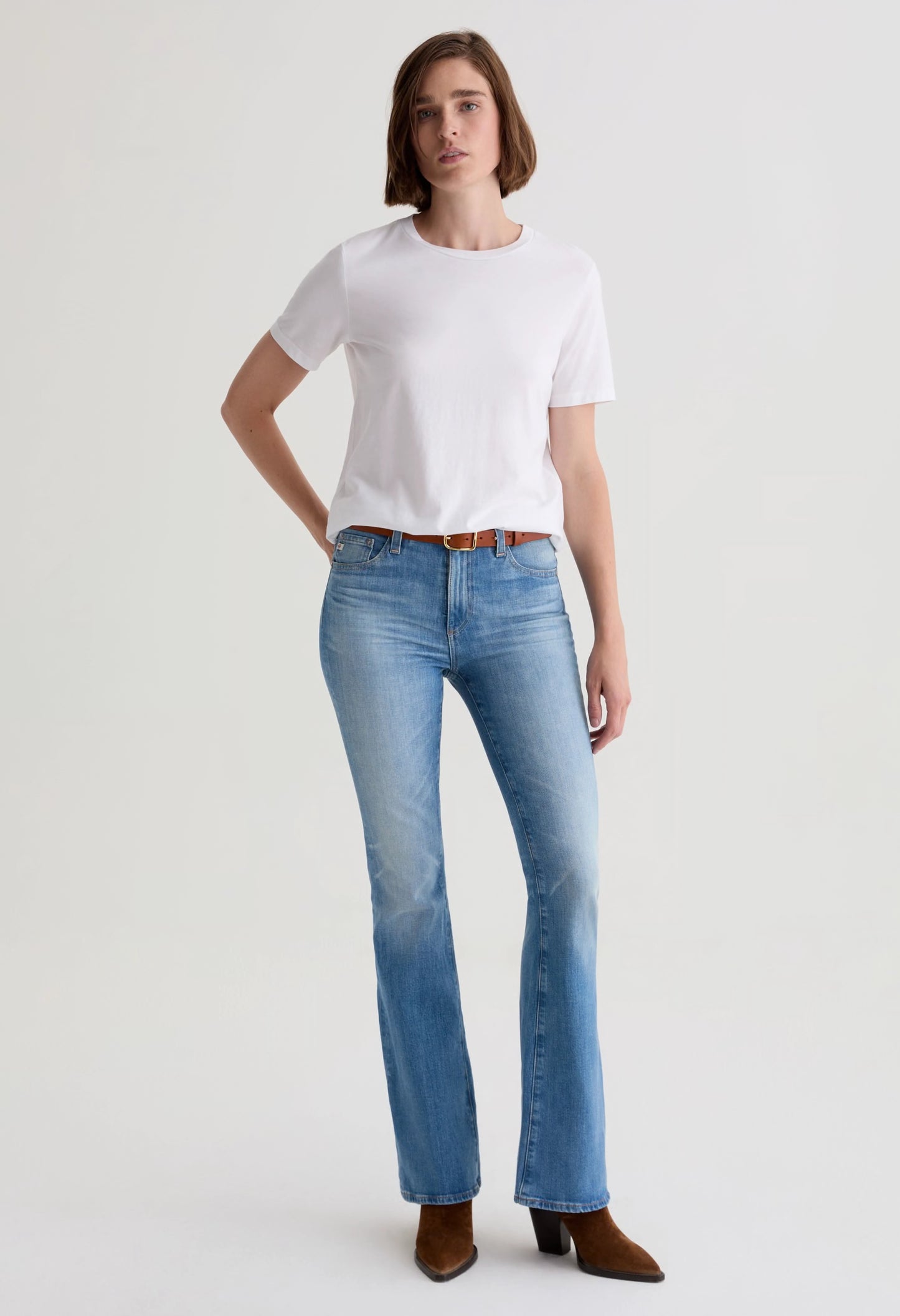 Farrah Boot Mid-Rise Boot Cut Denim