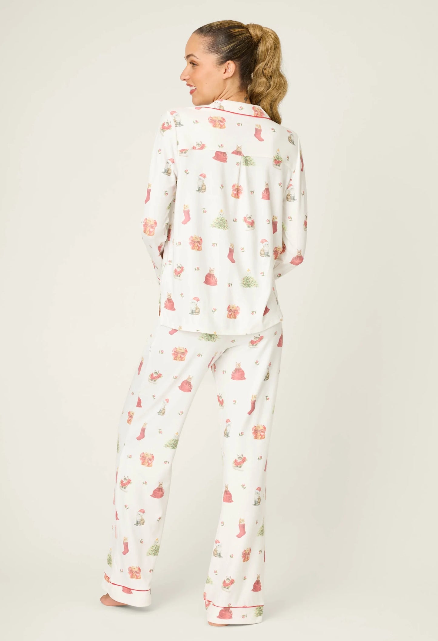 Feline Festive Pj Set