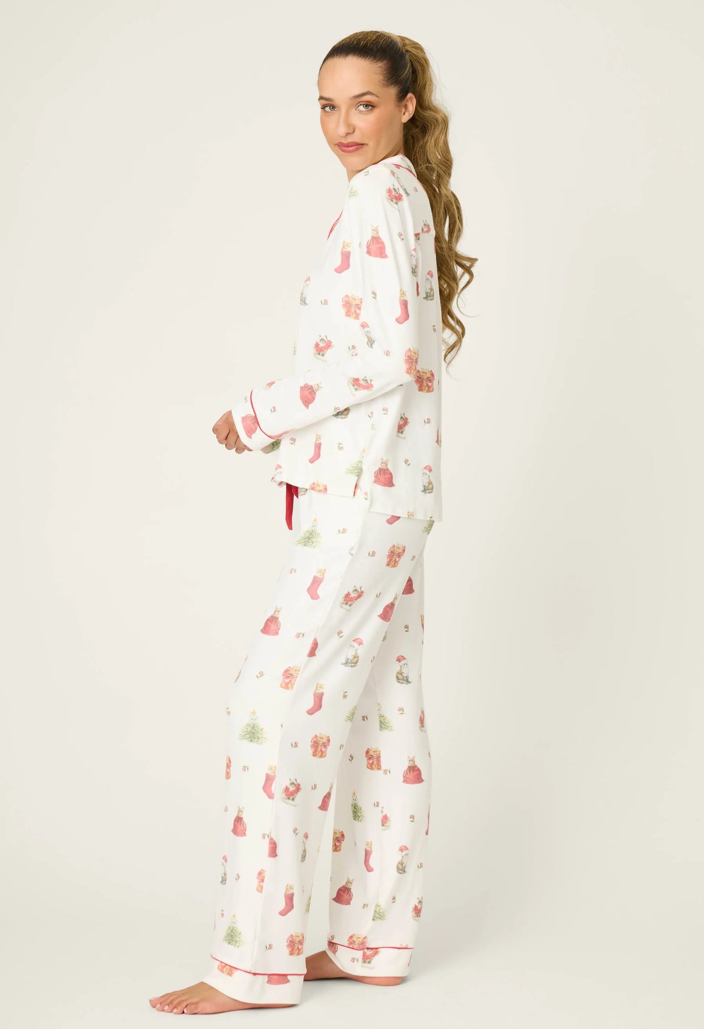 Feline Festive Pj Set