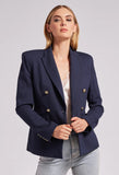 Finley Pinstripe Ponte Blazer