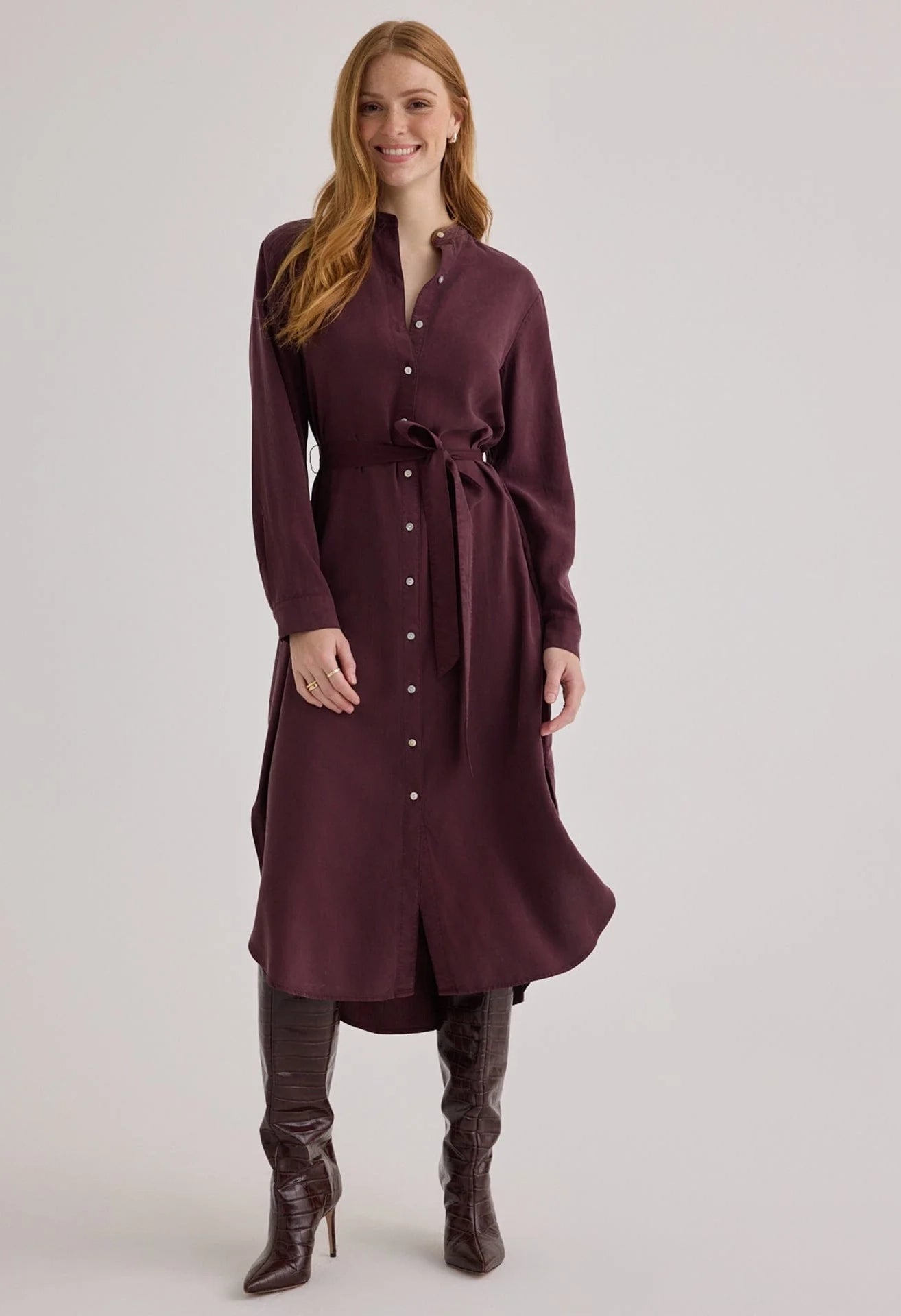 Flowy Hem Maxi Dress